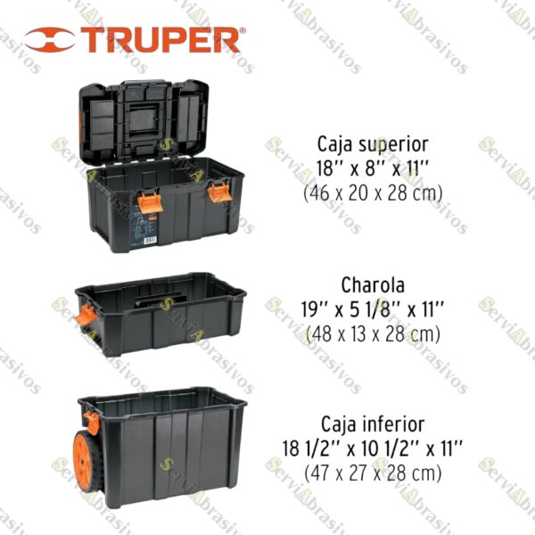 CAJA PARA HERRAMIENTAS 3 EN 1 TRUPER - Imagen 2