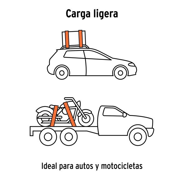 JUEGO DE 2 SUJETADORES CON MATRACA CARGA MAXIMA 1000KG - Imagen 4