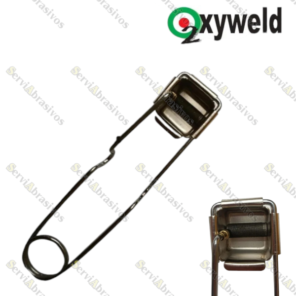 CHISPERO CUADRADO OXYWELD CON PIEDRA - Imagen 2